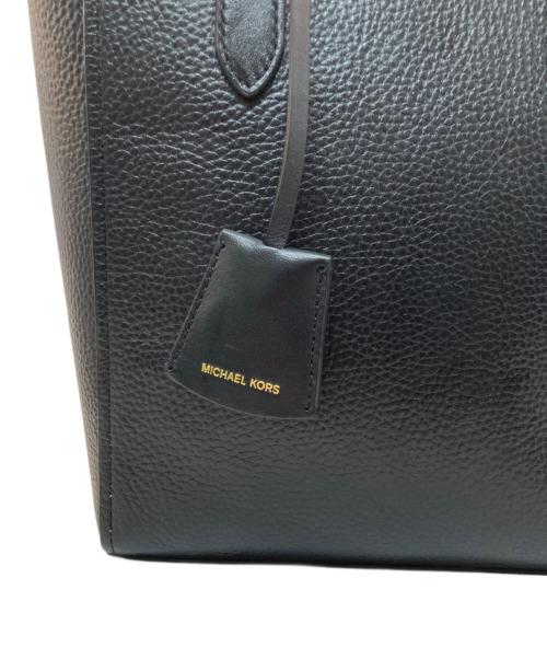 MICHAEL KORS（マイケル・コース）MICHAEL KORS (マイケル・コース) SINCLAIR 2WAY ショルダーバッグ ブラックの古着・服飾アイテム