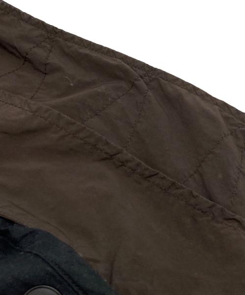 ATON（エイトン）ATON (エイトン) AIR WEATHER SHORT MODS COAT ブラウン サイズ:00(実寸参照)の古着・服飾アイテム
