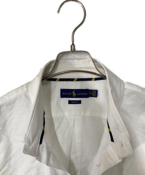 RALPH LAUREN（ラルフローレン）RALPH LAUREN (ラルフローレン) ポロベア刺繍BDシャツ ホワイト サイズ:XL 未使用品の古着・服飾アイテム