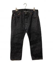 LEVI'S PReMIUM（リーバイス プレミアム）の古着「501セルビッジデニムパンツ」｜ブラック