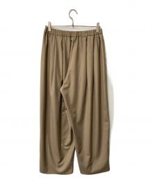 mizuiro-ind（ミズイロインド）の古着「イージータックパンツ」｜カーキ