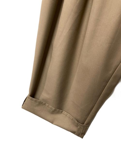 mizuiro-ind（ミズイロインド）mizuiro-ind (ミズイロインド) イージータックパンツ カーキ サイズ:FREEの古着・服飾アイテム