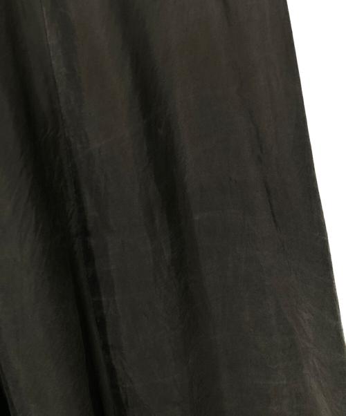 AP STUDIO（エーピーストゥディオ）AP STUDIO (エーピーストゥディオ) キュプラボリュームスカート カーキ サイズ:38の古着・服飾アイテム