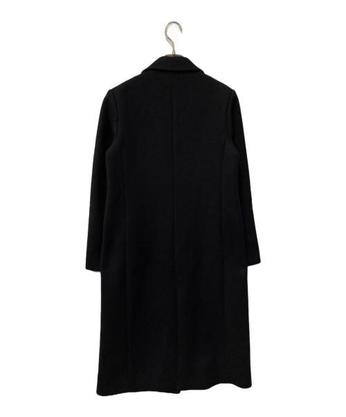 ROPE（ロペ）ROPE (ロペ) BELLANDI メルトンチェスターコート ブラック サイズ:38の古着・服飾アイテム