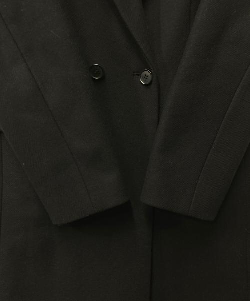 ROPE（ロペ）ROPE (ロペ) BELLANDI メルトンチェスターコート ブラック サイズ:38の古着・服飾アイテム