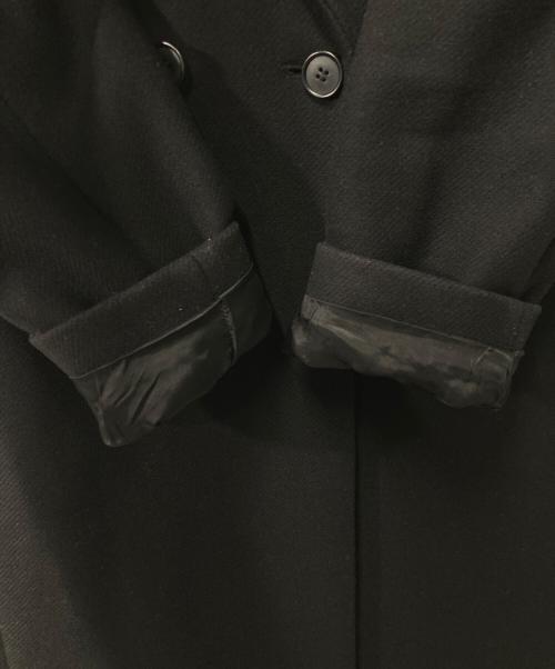 ROPE（ロペ）ROPE (ロペ) BELLANDI メルトンチェスターコート ブラック サイズ:38の古着・服飾アイテム