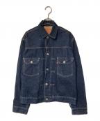 LEVI'Sリーバイス）の古着「507XX 2ndタイプ デニムジャケット BIGE ボタン裏555 バレンシア工場 USA製」｜インディゴ