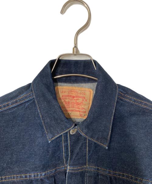 LEVI'S（リーバイス）LEVI'S (リーバイス) 507XX 2ndタイプ デニムジャケット BIGE ボタン裏555 バレンシア工場 USA製 インディゴ サイズ:44の古着・服飾アイテム