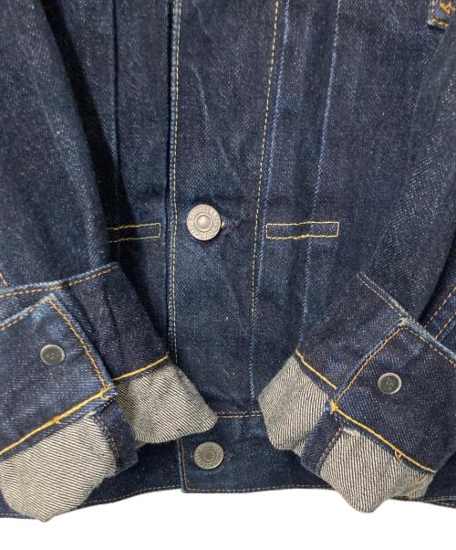 LEVI'S（リーバイス）LEVI'S (リーバイス) 507XX 2ndタイプ デニムジャケット BIGE ボタン裏555 バレンシア工場 USA製 インディゴ サイズ:44の古着・服飾アイテム