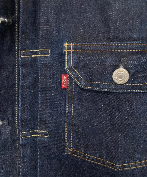 LEVI'S（リーバイス）LEVI'S (リーバイス) 507XX 2ndタイプ デニムジャケット BIGE ボタン裏555 バレンシア工場 USA製 インディゴ サイズ:44の古着・服飾アイテム