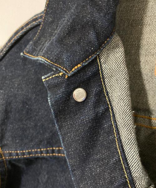 LEVI'S（リーバイス）LEVI'S (リーバイス) 507XX 2ndタイプ デニムジャケット BIGE ボタン裏555 バレンシア工場 USA製 インディゴ サイズ:44の古着・服飾アイテム