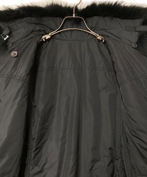 theory（セオリー）theory (セオリー) ラビットファーライナーコート ブラック サイズ:2の古着・服飾アイテム