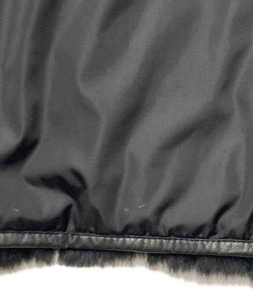 theory（セオリー）theory (セオリー) ラビットファーライナーコート ブラック サイズ:2の古着・服飾アイテム