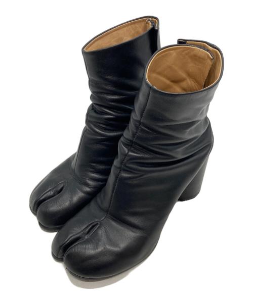 Maison Margiela 22（メゾンマルジェラ）Maison Margiela 22 (メゾンマルジェラ) Tabi アンクルブーツ ブラック サイズ:39 1/2の古着・服飾アイテム