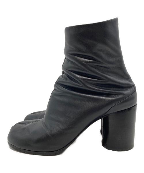 Maison Margiela 22（メゾンマルジェラ）Maison Margiela 22 (メゾンマルジェラ) Tabi アンクルブーツ ブラック サイズ:39 1/2の古着・服飾アイテム