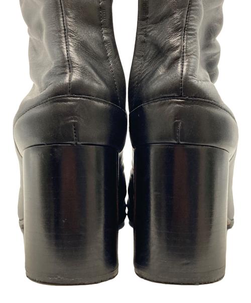 Maison Margiela 22（メゾンマルジェラ）Maison Margiela 22 (メゾンマルジェラ) Tabi アンクルブーツ ブラック サイズ:39 1/2の古着・服飾アイテム