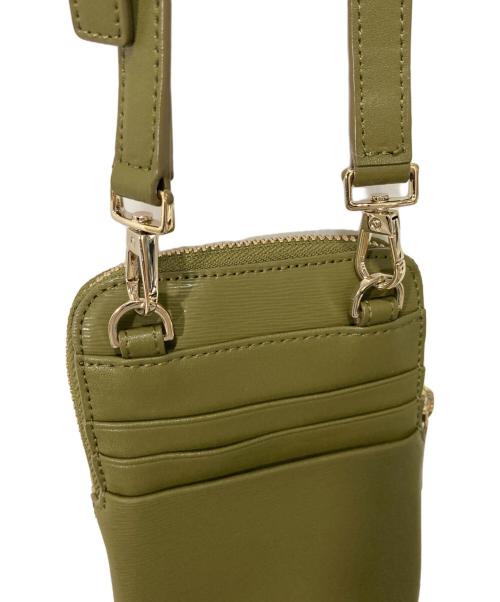 PAUL SMITH（ポールスミス）PAUL SMITH (ポールスミス) ショルダーフォンポーチ カーキの古着・服飾アイテム