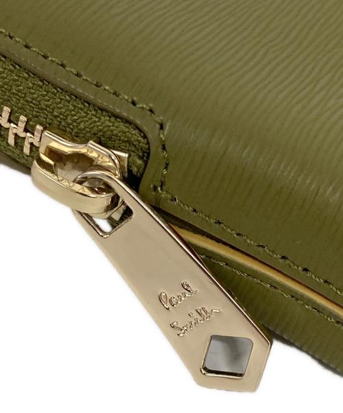 PAUL SMITH（ポールスミス）PAUL SMITH (ポールスミス) ショルダーフォンポーチ カーキの古着・服飾アイテム