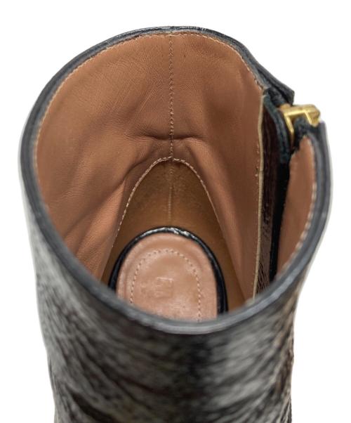 MARNI（マルニ）MARNI (マルニ) ストラップ厚底ブーツ ブラック サイズ:36の古着・服飾アイテム