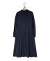 CELFORD (セルフォード) ボータイプリーツワンピース ネイビー サイズ:36：11000円