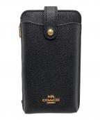 COACHコーチ）の古着「ショルダーポーチ」｜ブラック
