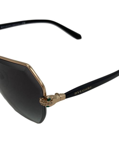 BVLGARI（ブルガリ）BVLGARI (ブルガリ) セルペンティ サングラス ブラックの古着・服飾アイテム