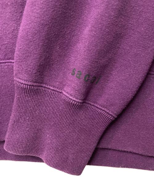 sacai（サカイ）sacai (サカイ) On＆On＆On Print Hoodie パープル サイズ:1の古着・服飾アイテム