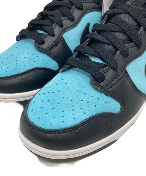 NIKE（ナイキ）NIKE (ナイキ) ハイカットスニーカー ブルー×ブラック サイズ:US9/UK8/EUR42.5/CM27 未使用品の古着・服飾アイテム