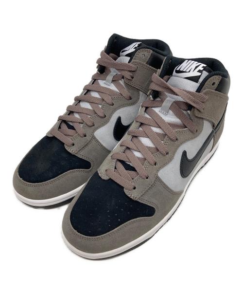 NIKE（ナイキ）NIKE (ナイキ)  BY YOU DUNK HIGH 365 ブラウン×グレー サイズ:US9 / UK8 / 27cm 未使用品の古着・服飾アイテム