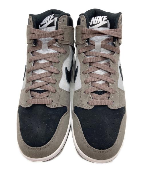 NIKE（ナイキ）NIKE (ナイキ)  BY YOU DUNK HIGH 365 ブラウン×グレー サイズ:US9 / UK8 / 27cm 未使用品の古着・服飾アイテム
