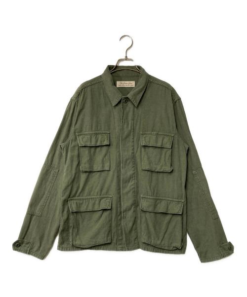 REMI RELIEF（レミレリーフ）REMI RELIEF (レミレリーフ) ミリタリーシャツジャケット カーキ サイズ:Lの古着・服飾アイテム