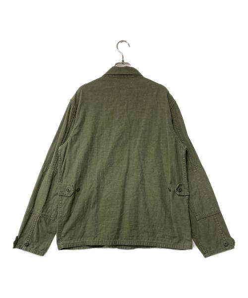 REMI RELIEF（レミレリーフ）REMI RELIEF (レミレリーフ) ミリタリーシャツジャケット カーキ サイズ:Lの古着・服飾アイテム