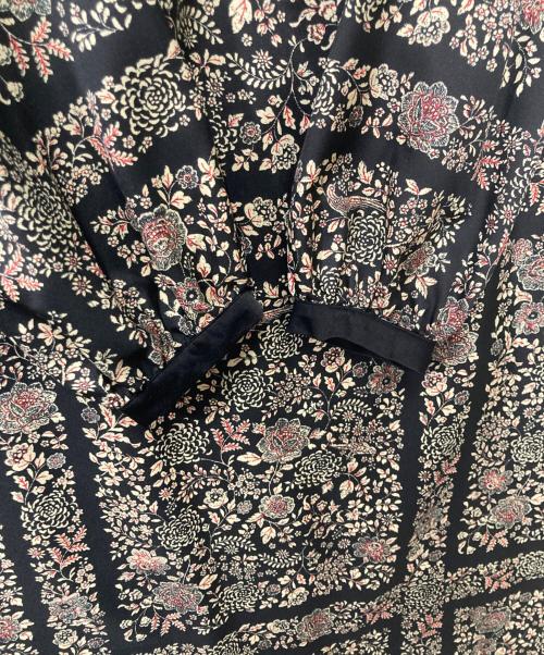 Leilian（レリアン）Leilian (レリアン) 長袖ワンピース ブラック×ベージュ サイズ:SIZE 13の古着・服飾アイテム