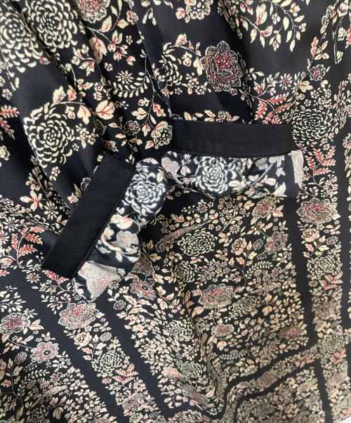 Leilian（レリアン）Leilian (レリアン) 長袖ワンピース ブラック×ベージュ サイズ:SIZE 13の古着・服飾アイテム