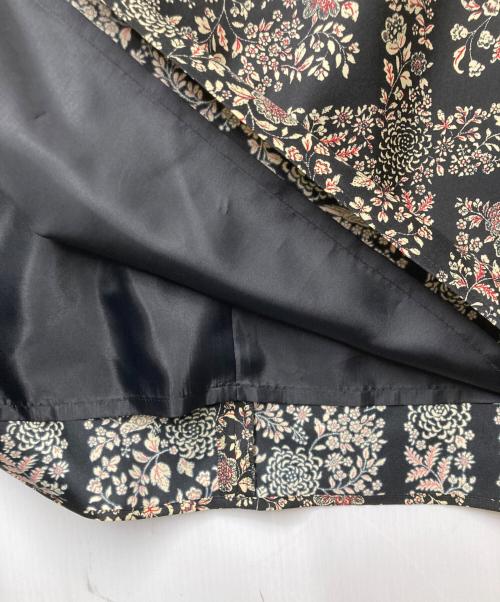 Leilian（レリアン）Leilian (レリアン) 長袖ワンピース ブラック×ベージュ サイズ:SIZE 13の古着・服飾アイテム