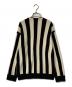 Supreme (シュプリーム) LACOSTE LIVE (ラコステライブ) Stripe Cardigan ホワイト×ブラック サイズ:S：13000円