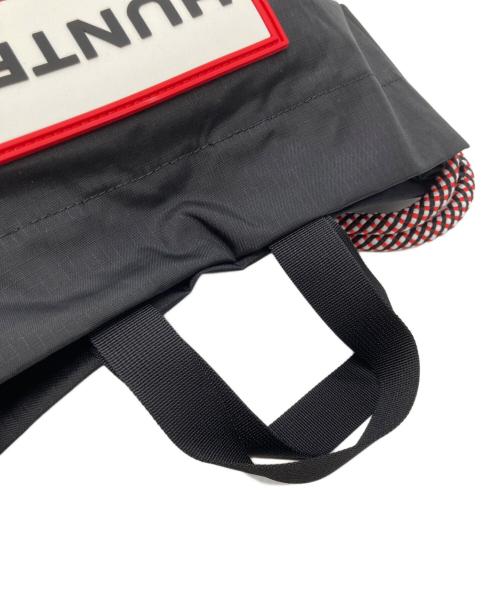 HUNTER（ハンター）HUNTER (ハンター) トラベル リップストップ リサイクル ナイロン トート バッグ ブラックの古着・服飾アイテム