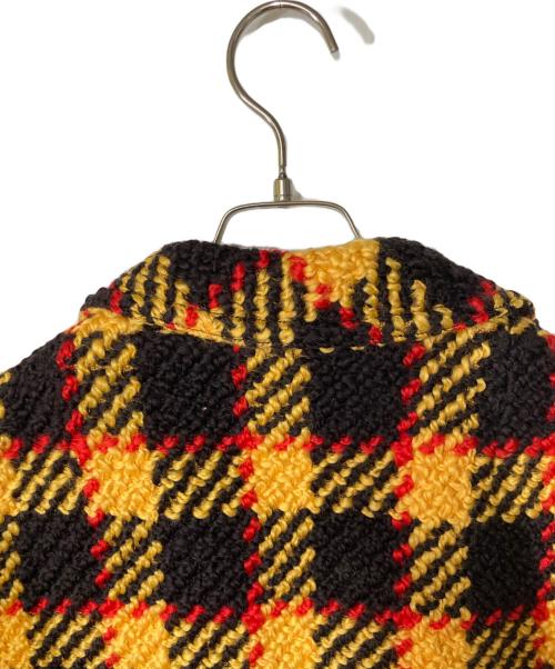 MARNI（マルニ）MARNI (マルニ) チェックジャケット イエロー×ブラウン サイズ:38の古着・服飾アイテム