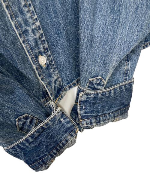 Spick and Span（スピック＆スパン）Spick and Span (スピック＆スパン) ショートデニムシャツ インディゴ サイズ:Freeの古着・服飾アイテム