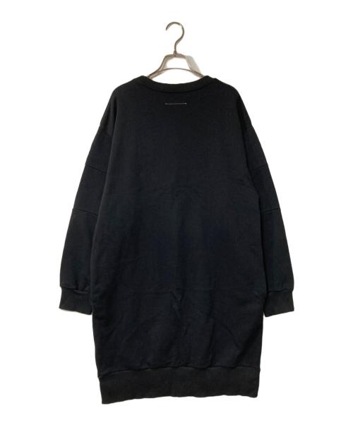 MM6 Maison Margiela（エムエムシックスメゾンマルジェラ）MM6 Maison Margiela (エムエムシックスメゾンマルジェラ) ロゴスウェットワンピース ブラック サイズ:14Y KIDS160程の古着・服飾アイテム