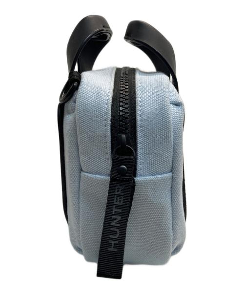 HUNTER（ハンター）HUNTER (ハンター) REFINED STITCH CANVAS CROSSBODY ブルー×ブラックの古着・服飾アイテム