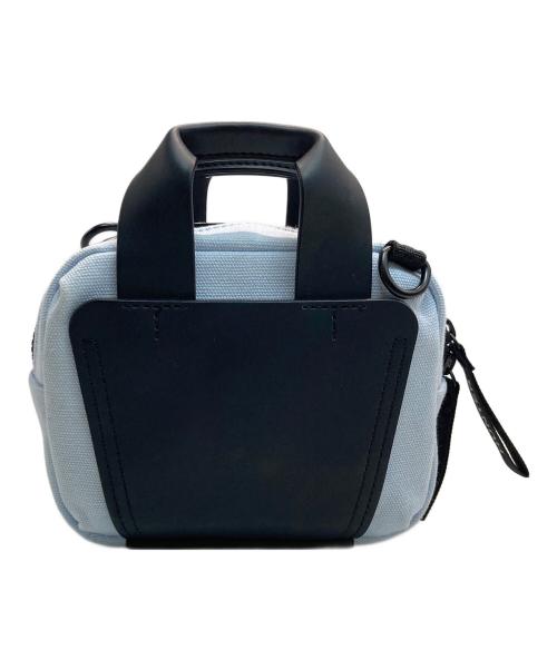 HUNTER（ハンター）HUNTER (ハンター) REFINED STITCH CANVAS CROSSBODY ブルー×ブラックの古着・服飾アイテム