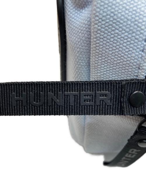 HUNTER（ハンター）HUNTER (ハンター) REFINED STITCH CANVAS CROSSBODY ブルー×ブラックの古着・服飾アイテム