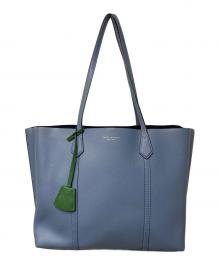 TORY BURCH（トリーバーチ）の古着「ペリー トリプルコンパートメント トートバッグ」｜ブルー