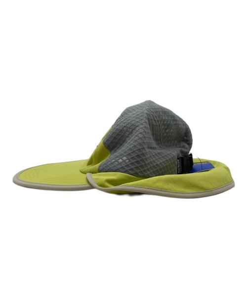 Patagonia（パタゴニア）Patagonia (パタゴニア) ベンテッド ブロードビル キャップ グレー×イエロー サイズ:S/M 未使用品の古着・服飾アイテム
