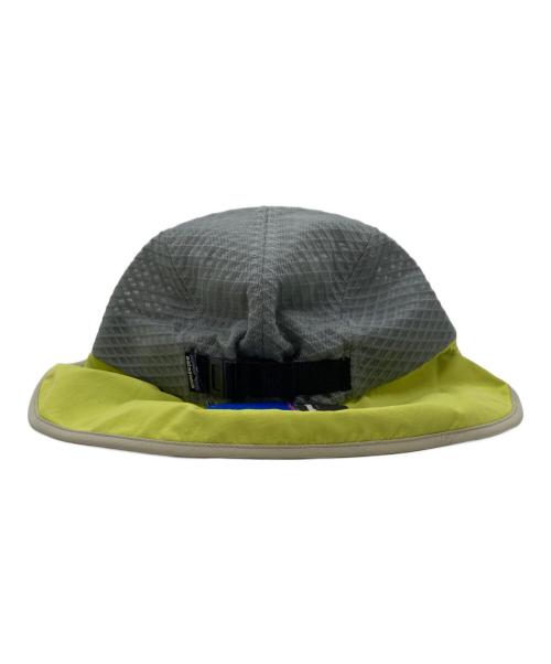 Patagonia（パタゴニア）Patagonia (パタゴニア) ベンテッド ブロードビル キャップ グレー×イエロー サイズ:S/M 未使用品の古着・服飾アイテム