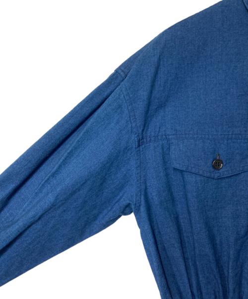 harriss（ハリス）Harriss (ハリス) シャツワンピース ブルー サイズ:38 未使用品の古着・服飾アイテム