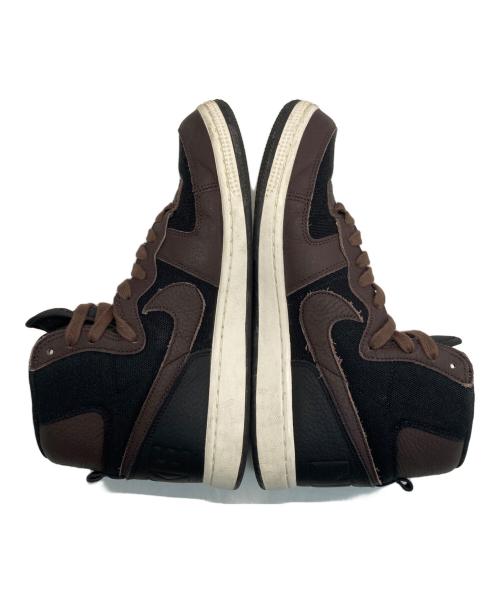 NIKE（ナイキ）NIKE (ナイキ) Terminator High ブラック×ブラウン サイズ:US10.5/UK9.5/EUR44.5/cm28.5/BR42.5/CN285の古着・服飾アイテム