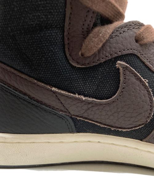 NIKE（ナイキ）NIKE (ナイキ) Terminator High ブラック×ブラウン サイズ:US10.5/UK9.5/EUR44.5/cm28.5/BR42.5/CN285の古着・服飾アイテム