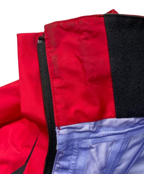 THE NORTH FACE（ザ ノース フェイス）THE NORTH FACE (ザ ノース フェイス) MOUNTAIN RAINTEX JACKET レッド×ブラック サイズ:Lの古着・服飾アイテム